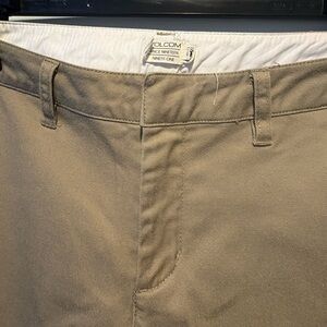 Volcom Khaki Chinos Size 5
